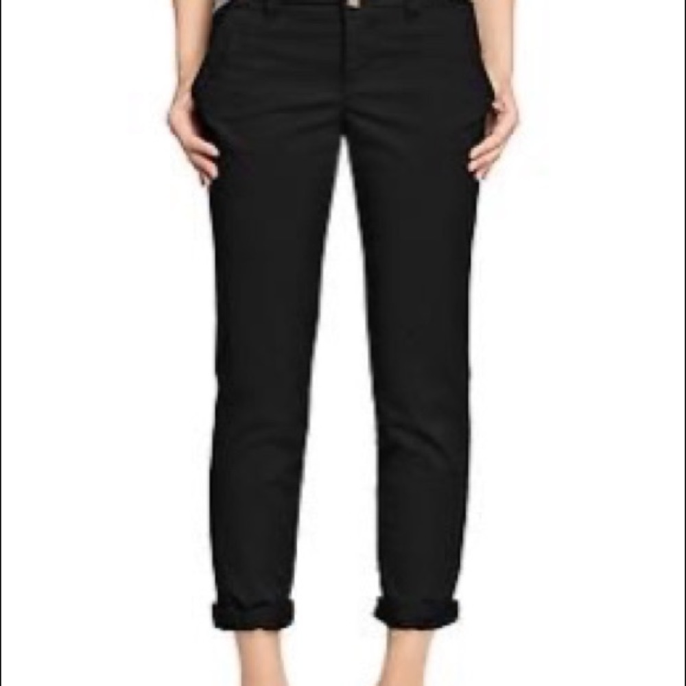 Old Navy Boyfriend Black Pants